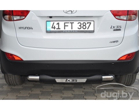 Задняя труба "Setra" для Kia Sportage